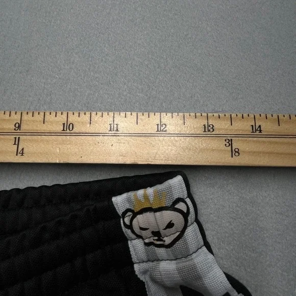 Adidas Originals Nigo Bear Track Pants Mens Small Black Red Trefoil AB1555 07/15 - Picture 10 of 11